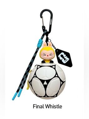 FIFA Final Whistle Soccer Ball The Monsters Keychain Bag